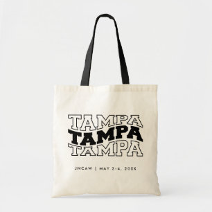 Tote Convenção Tampa - Boas-vindas Bag Trade Show Bolsa