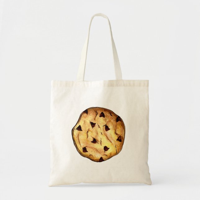 Tote Cookies Chip Cookie de chocolate Bolsa de Comida (Frente)