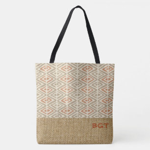 Tote Coordenadas Spa Tropicais - Bolsa de praia Zig Zag