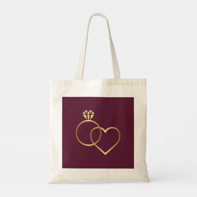 Tote Coração de uma Bolsa da Esposa (Verso)