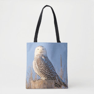 Tote Coruja de neve - bolsa