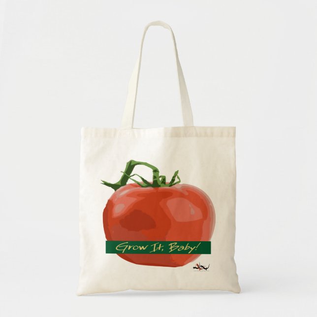 Tote Cresça-o bebê! - O bolsa do tomate (Frente)