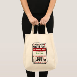 Tote Crie sua própria bolsa de Papais noeis de Natal re