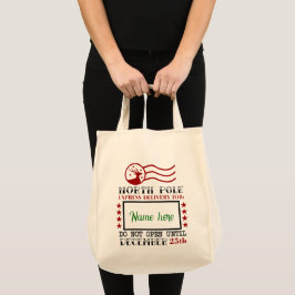 Tote Crie sua própria bolsa de Papais noeis de Natal re