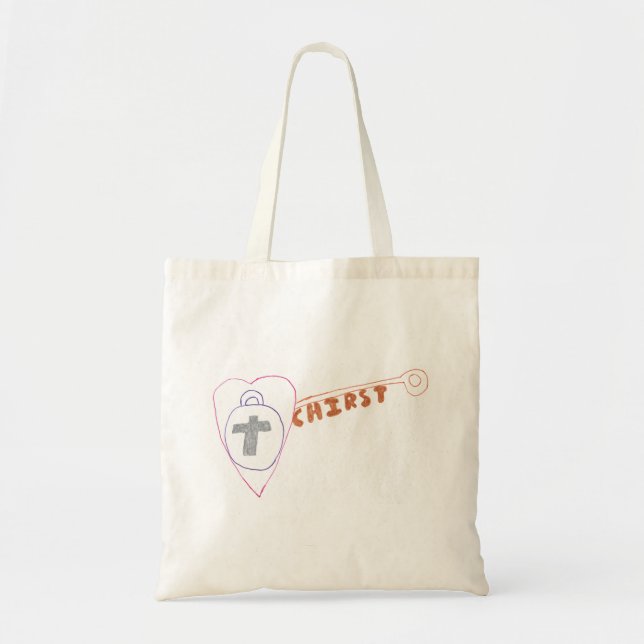 Tote Cristo é o Bolsa de Orçamento-Chave (Frente)