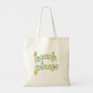 Tote Da praia o bolsa por favor