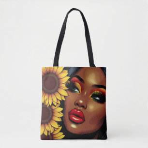 Tote de Elegância de Girassol