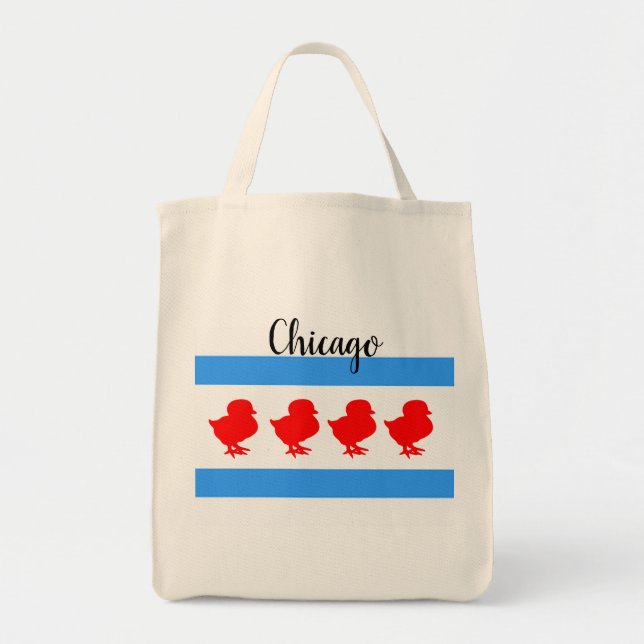 Tote De "O bolsa do pintinho Chicago" (Frente)