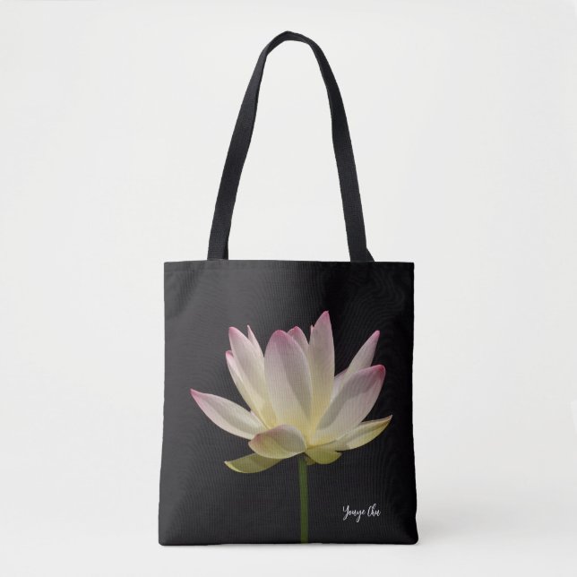 Tote de Ombro Pink Lotus (Frente)
