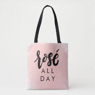 Tote De Rosé o bolsa o dia inteiro