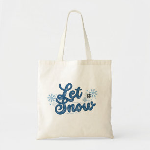 Tote Deixe-o nevar na bolsa