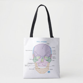 Tote Desenhar-o para conhecê-lo Skull Bolsa