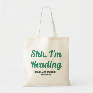 Tote Design de Bolsa de Gato: Shh, Estou Lendo