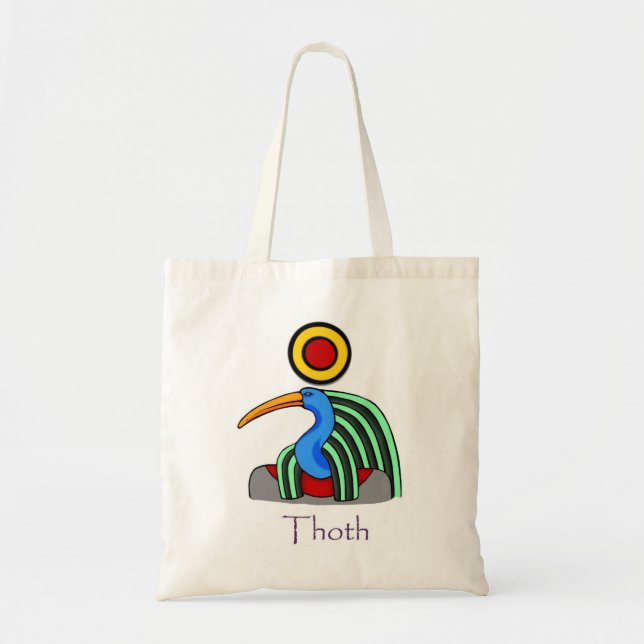 Tote deus egípcio Thoth Bolsa (nomeado) (Frente)