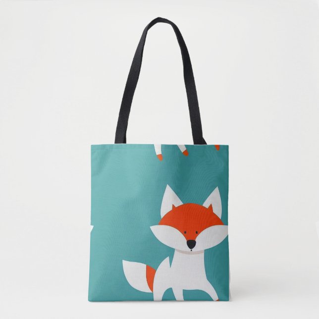 Tote Diversão diária, bolsa de raposa (Frente)