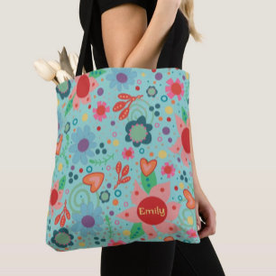 Tote Diversão e Funky Floral, Inspirividade bolsa