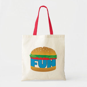 Tote Divertimento em um bolsa do bolo