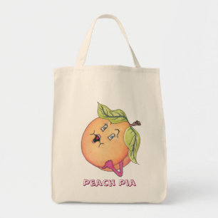 Tote Do "A bolsa de compra do Pia pêssego"