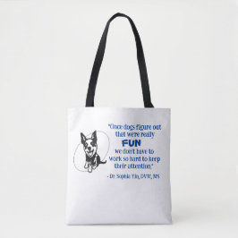 Tote Dr. Sophia Yin Quote Bolsa nº 1