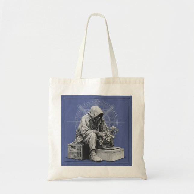 Tote Ecos do Futuro - Solarpunk Eco Bolsa (Frente)