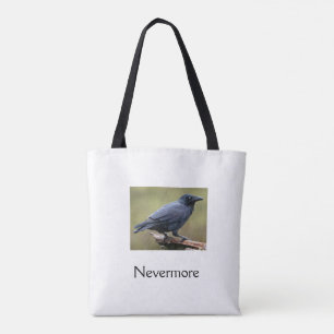 Tote Edgar Allen Poe Raven Nevermore Bolsa