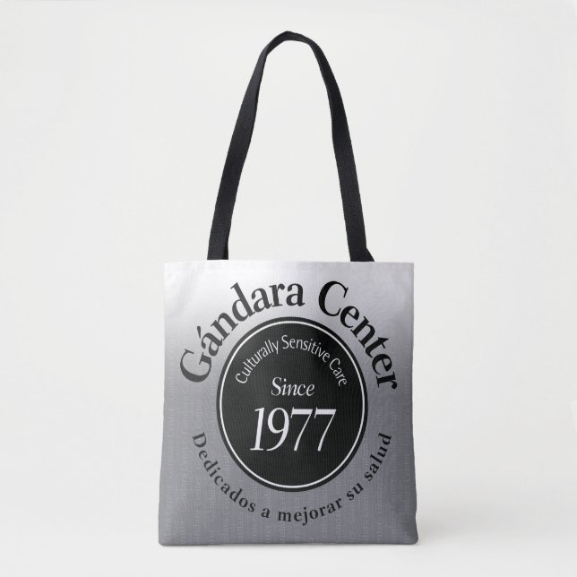 Tote Edição especial: Gándara Cinza Ombré Bolsa (Frente)