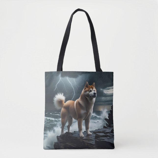 Tote Elegant Akita Shoulder Bolsa (Frente)