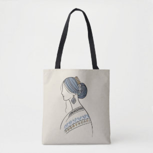 Tote Elegante Bolsa de Ombros de Arte Folclórica Ucrani