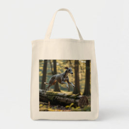 Tote Elegante Greyhound Grocery Bolsa