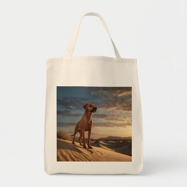 Tote Elegante Ridgeback Grocery Bolsa (Frente)