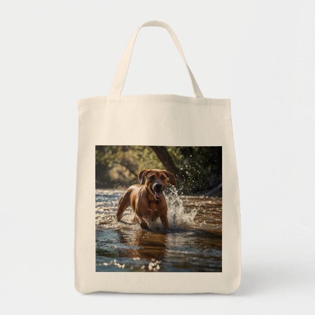 Tote Elegante Ridgeback Grocery Bolsa (Frente)