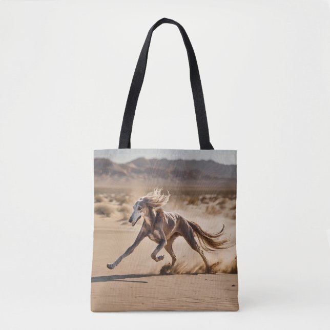 Tote Elegante Saluki Shoulder Bolsa (Frente)