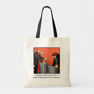 Tote Engraçado Retirada Bolsa do Livro Humor