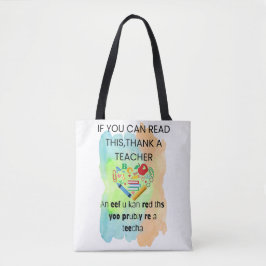 Tote Ensino Encantado Presente De Bolsa Para Professore