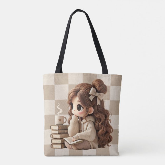 Tote Espresso Girl Bolsa (Verso)