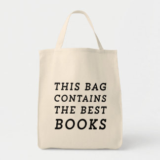 Tote Esta bolsa contém os melhores livros