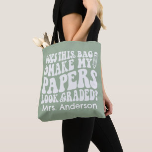 Tote Esta Bolsa Faz Meus Papéis Parecerem Corrigidos Pr