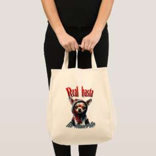 Tote Estampa Hip Hop - Real Hasta La Muerte - Bolsa