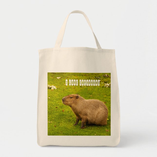 Tote Eu amo a Bolsa de Capivaras (Frente)