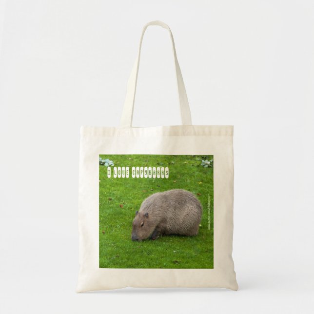 Tote Eu amo a Bolsa de Capivaras (Frente)