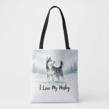 Eu Amo Minha Bolsa Husky