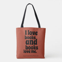 Eu amo o bolsa dos livros (a laranja do outono)