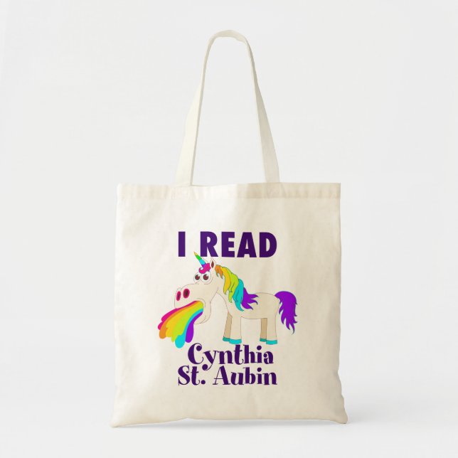 Tote Eu li o bolsa de Cynthia St Aubin (Frente)