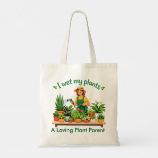 Tote Eu Rego Minhas Plantas Bolsa de Compras Personaliz