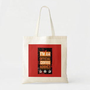 Tote Eu sou uma Bolsa de Compras oficial de viciado em