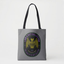 Tote Eu sou uma bolsa transversal colecionadora de morc