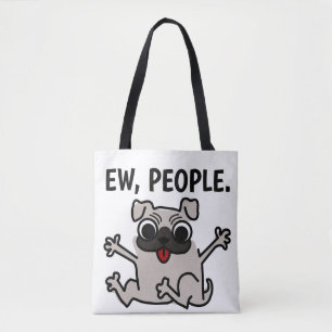 TOTE EW, PESSOAS DOG BOLSA