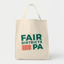 Tote Fair Distritos PA Grocery Bolsa