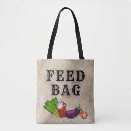 Tote "FEED BAG" - Bolsa de uso diário e multiuso