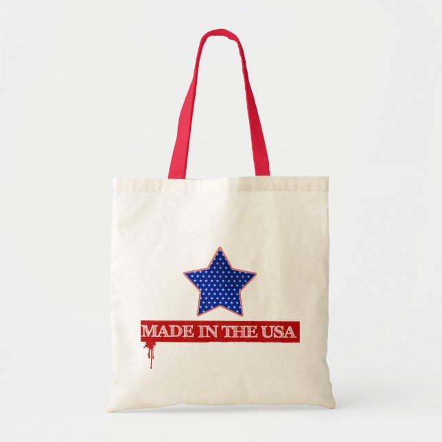 Tote Feito no bolsa dos EUA (Frente)